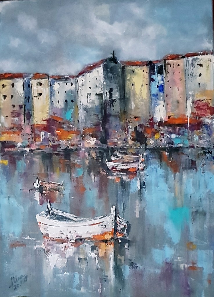 ArteDiAlina.com painting: It's Sunday
